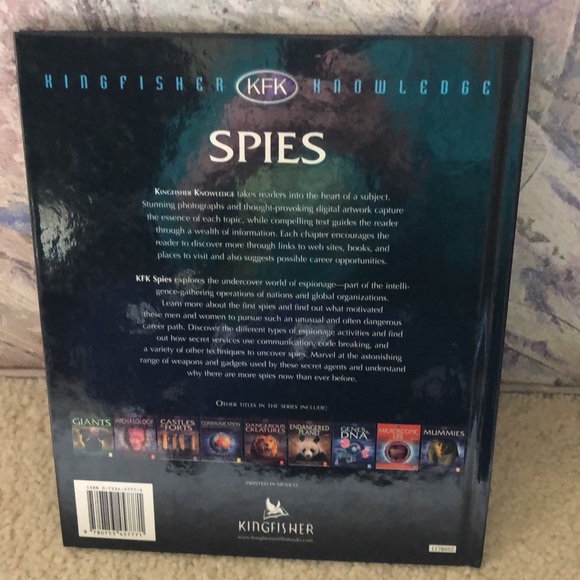 NWT 2 books Spies and Forensics both by Kingfisher Knowledge - Picture 9 of 12